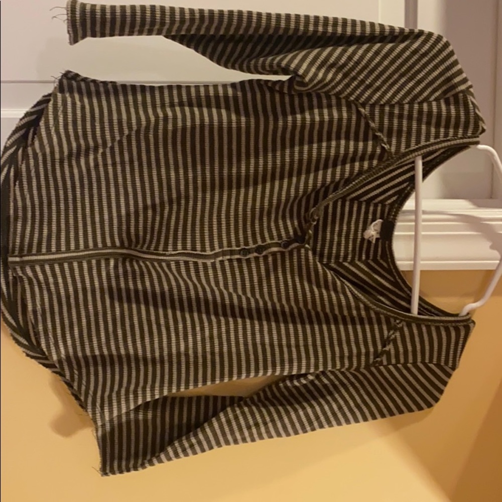 Free people quarter sleeve top